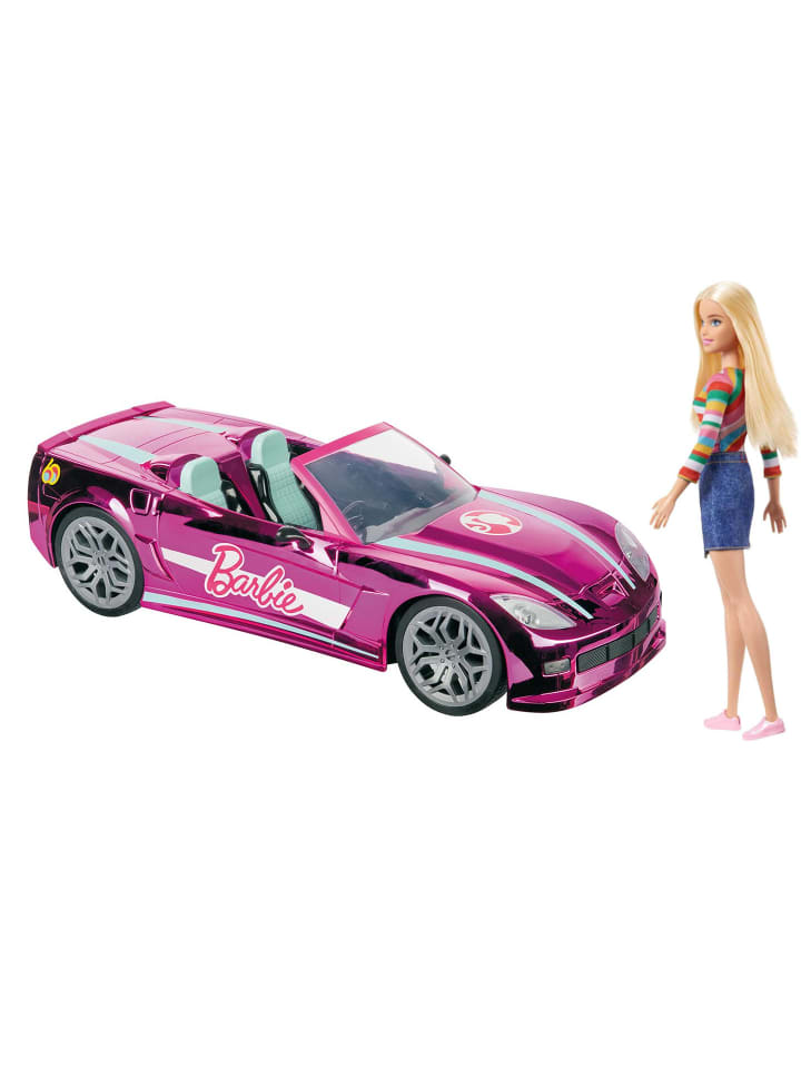 Happy People Ferngesteurtes Auto Barbie Dream Car inkl. Barbie Malibu in pink günstig kaufen onesize