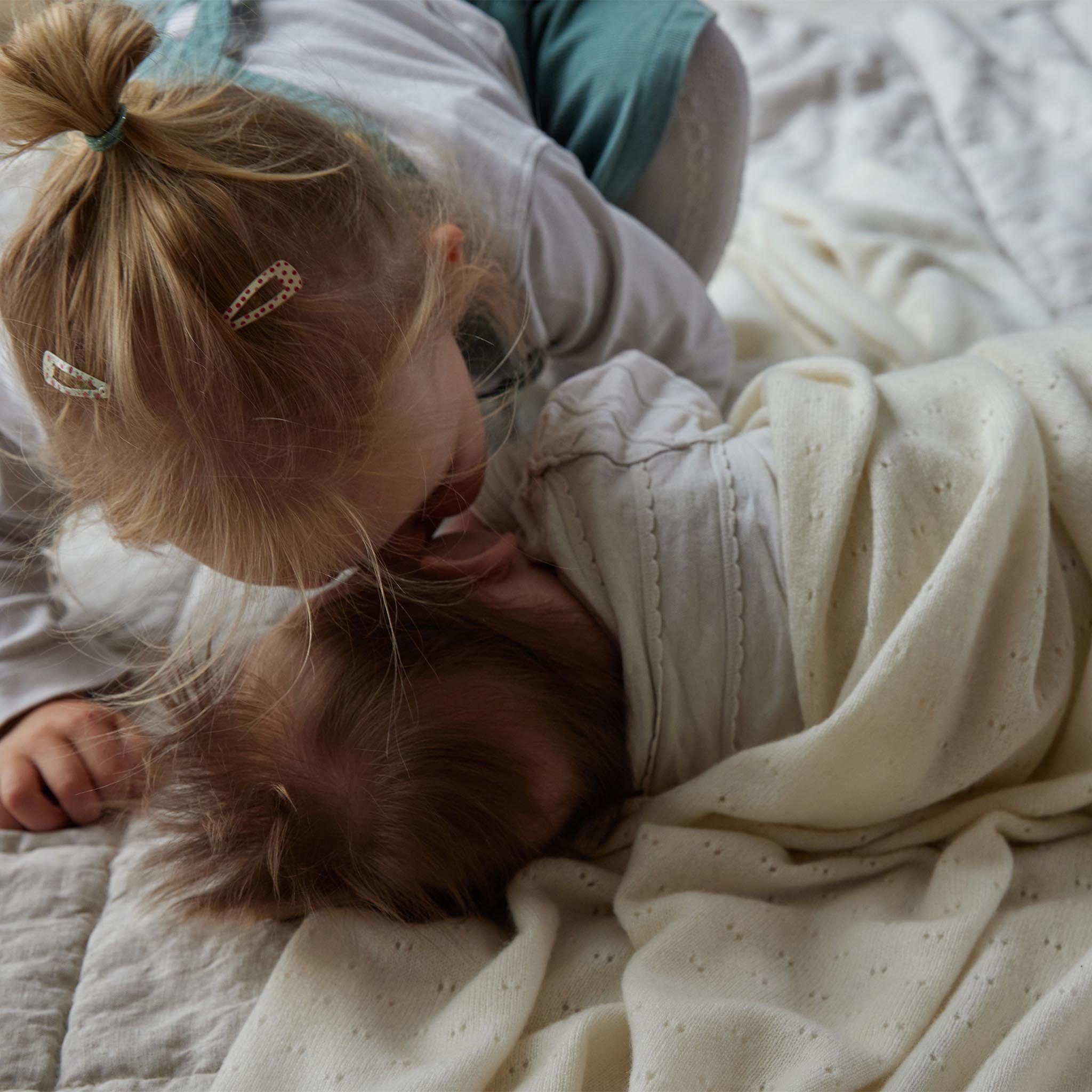 Babydecke Yalu - 100% Kaschmirwolle, Urbanara, Extraweiche Kinderkaschmirdecke - 100% Kaschmir