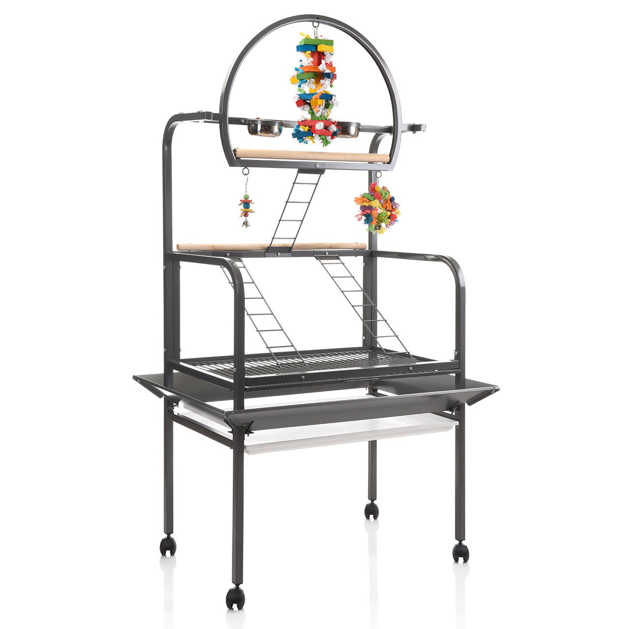 Montana Cages Käfige & Volieren Montana Cages Freisitz New Sunlite dunkelgrau