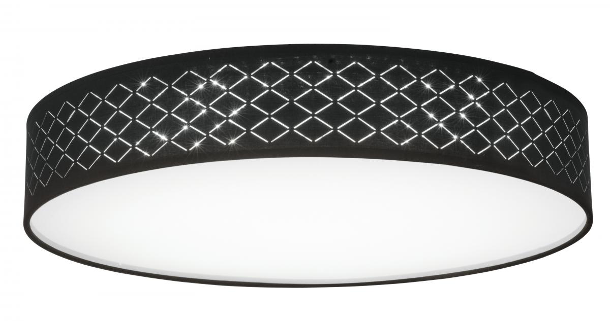 Globo Lighting - CLARKE - Deckenleuchte Metall Nickel matt, LED