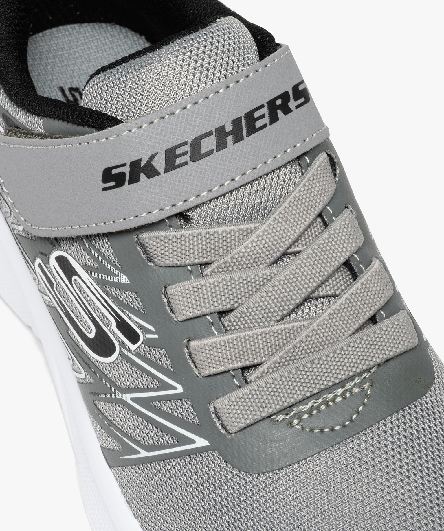 Baskets Garçon running en mesh extra-légères - Skechers gris | GEMO