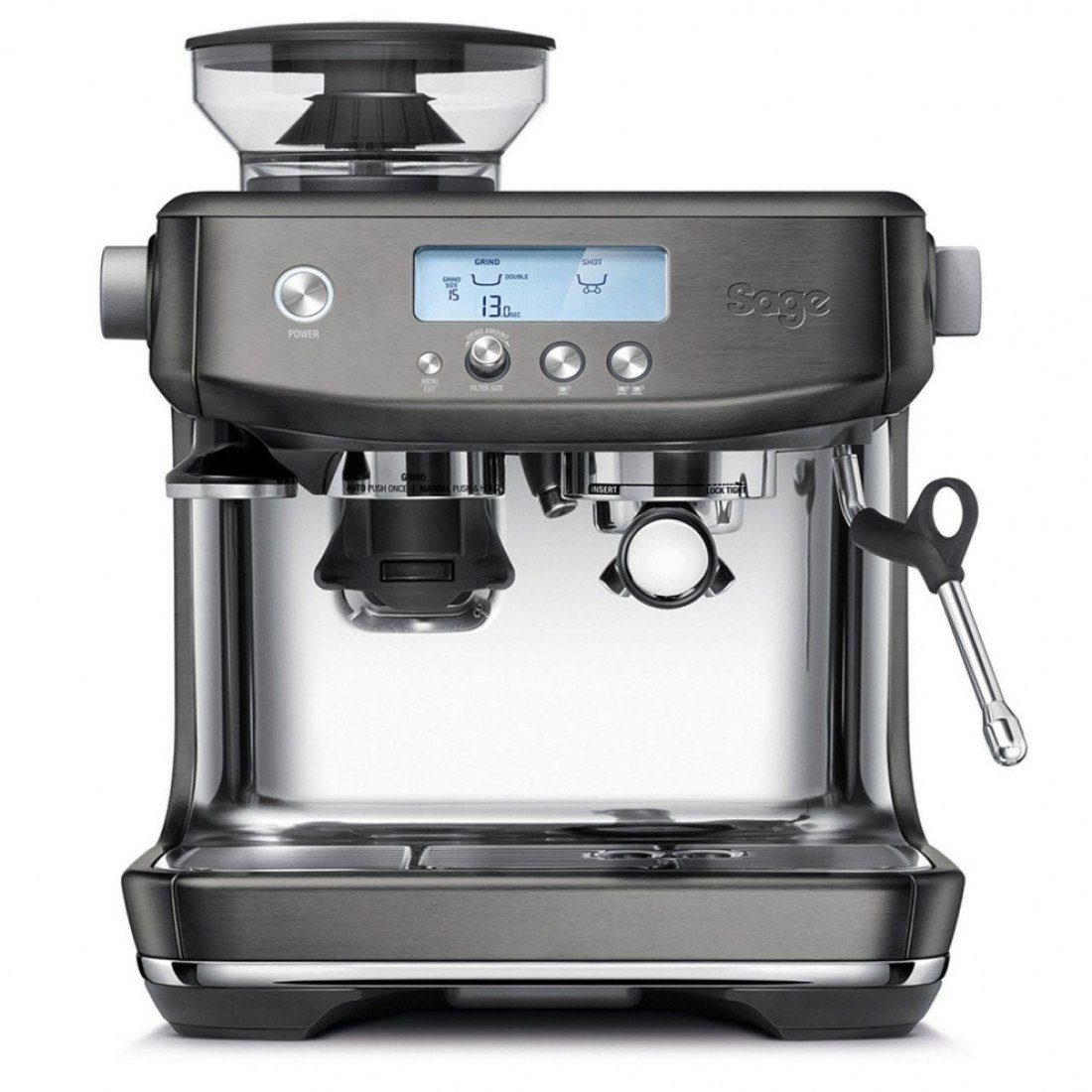 Sage Espressomaschine Espresso SES878BST4EEU1 Siebträgermaschine Appliances Barista Pro