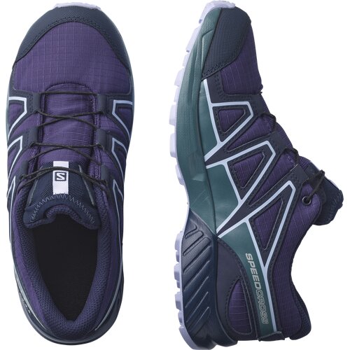 KINDER MULTIFUNKTIONSSCHUHE SHOES SPEEDCROSS CSWP J GRAPE/MALLARD BL