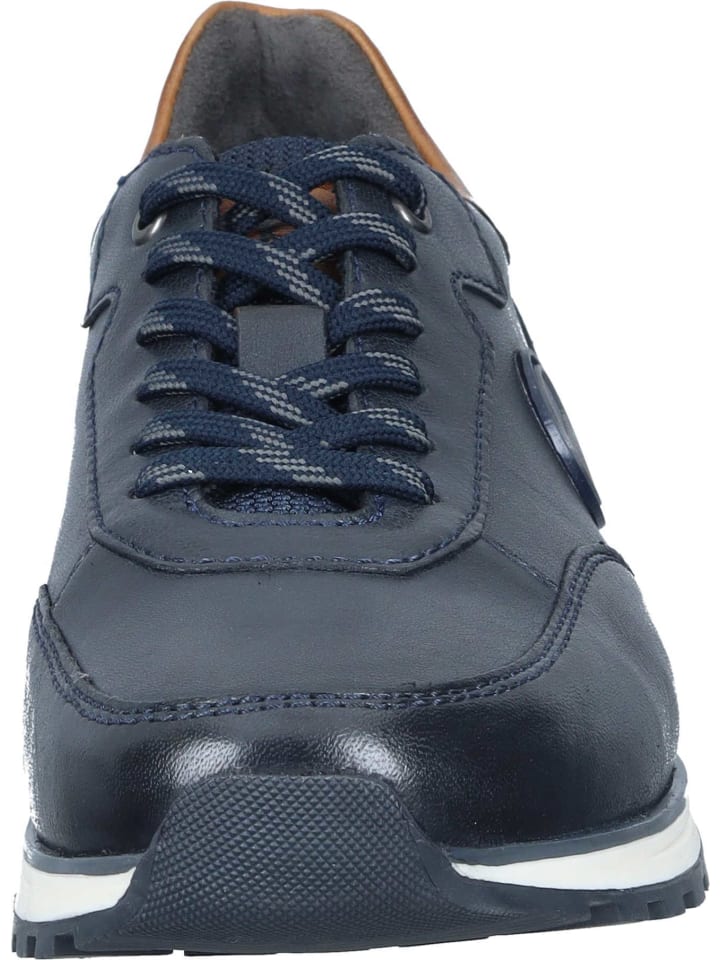 Bugatti Denim Schnürschuhe in blau günstig kaufen