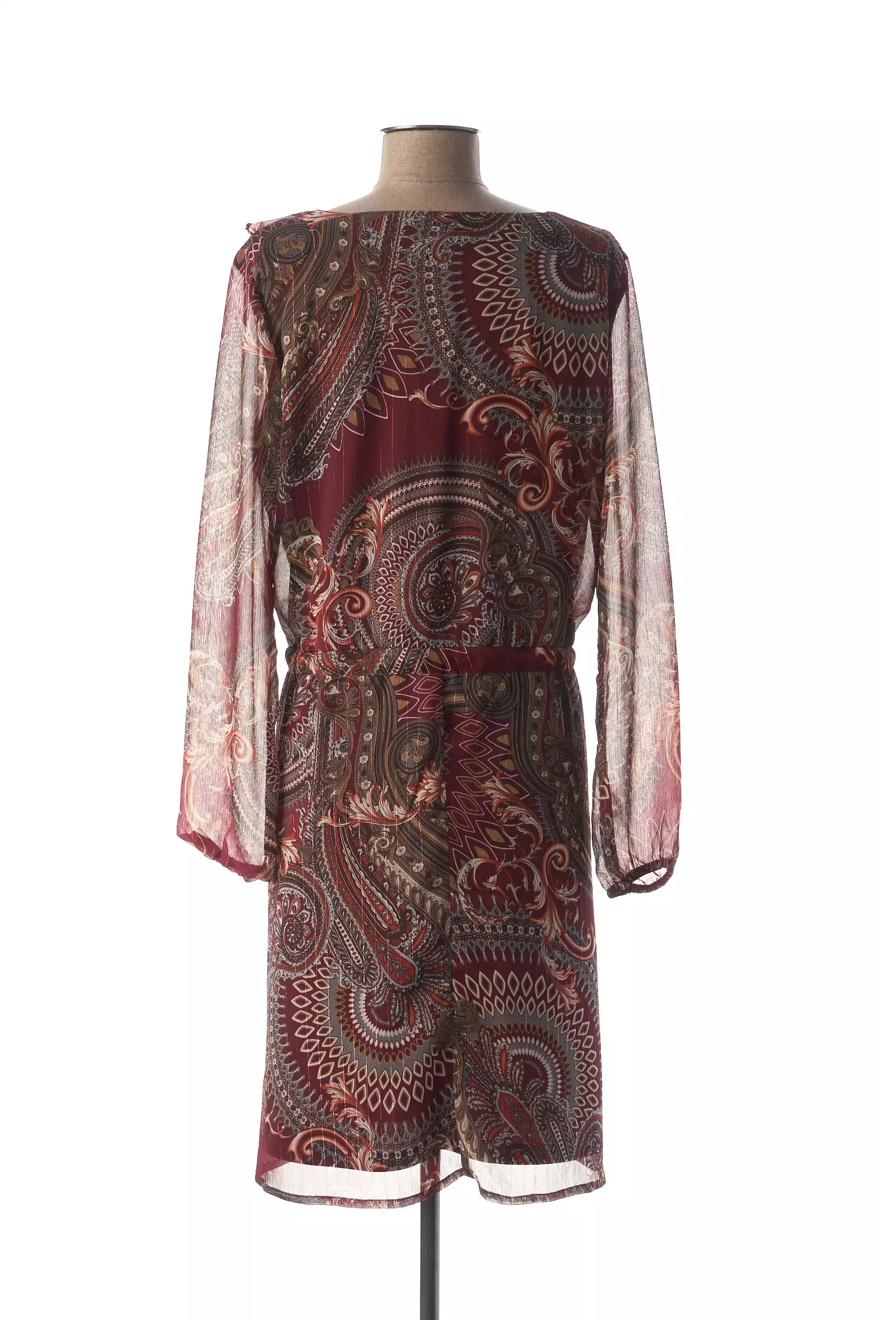 Diane Laury Robes Mi Longues Femme couleur rouge