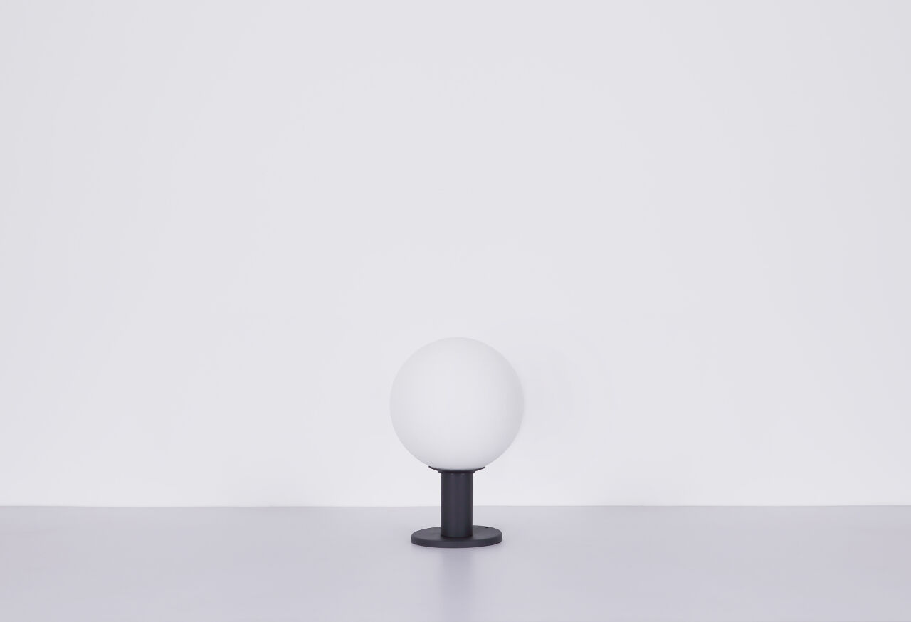 Globo Lighting - OSSY - Außenleuchte Aluminium Druckguss anthrazit, 1x E27 LED