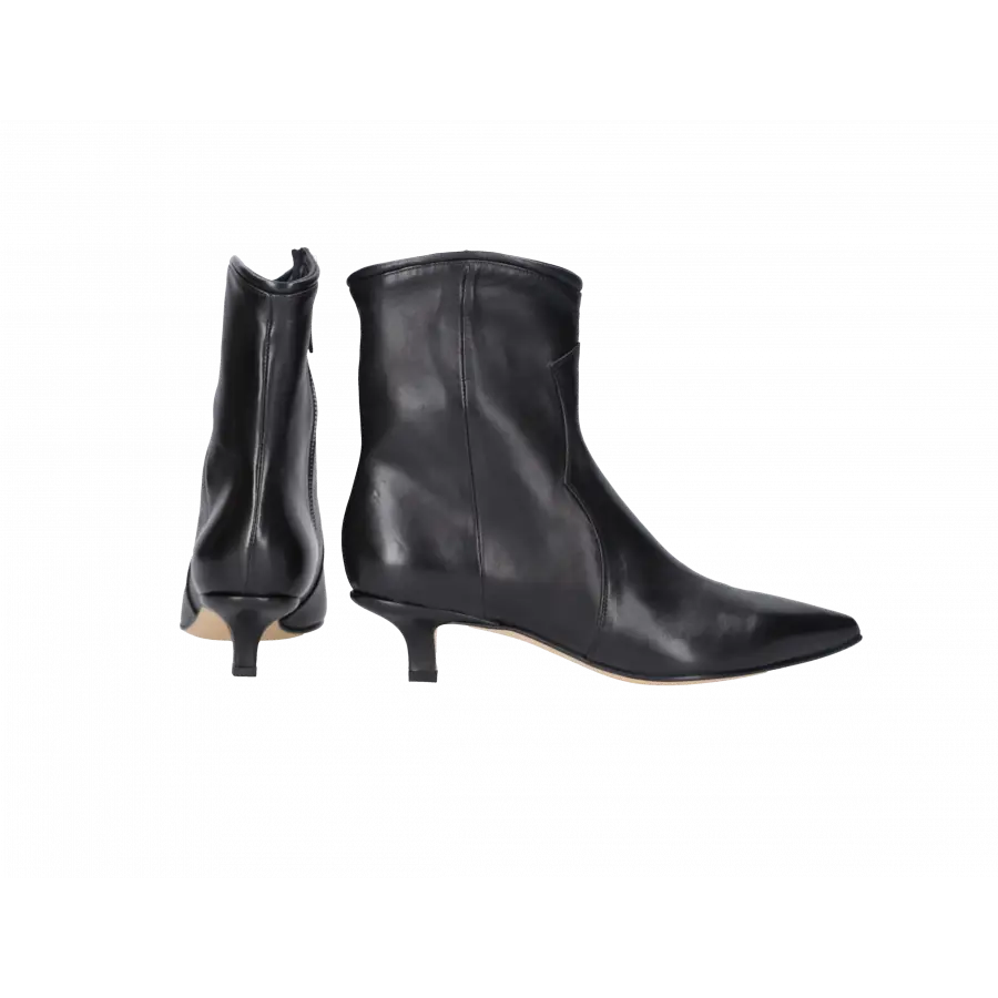 Pomme D`OR - Klassische Stiefeletten 4907 Nappaleder - schwarz