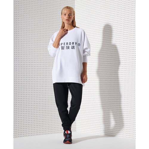 SUPERDRY DAMEN SWETSHIRT TRAINING GRAPHIC OS CREW