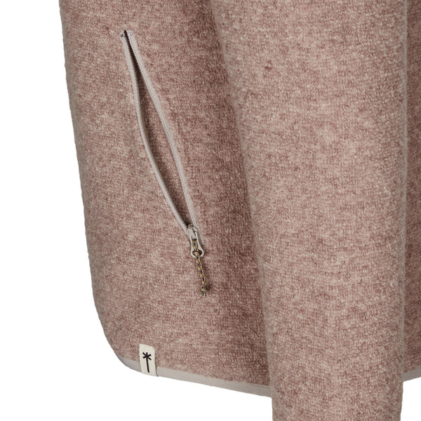 REILA KNITTED FLEECE HALFZIP Herren - Wollpullover