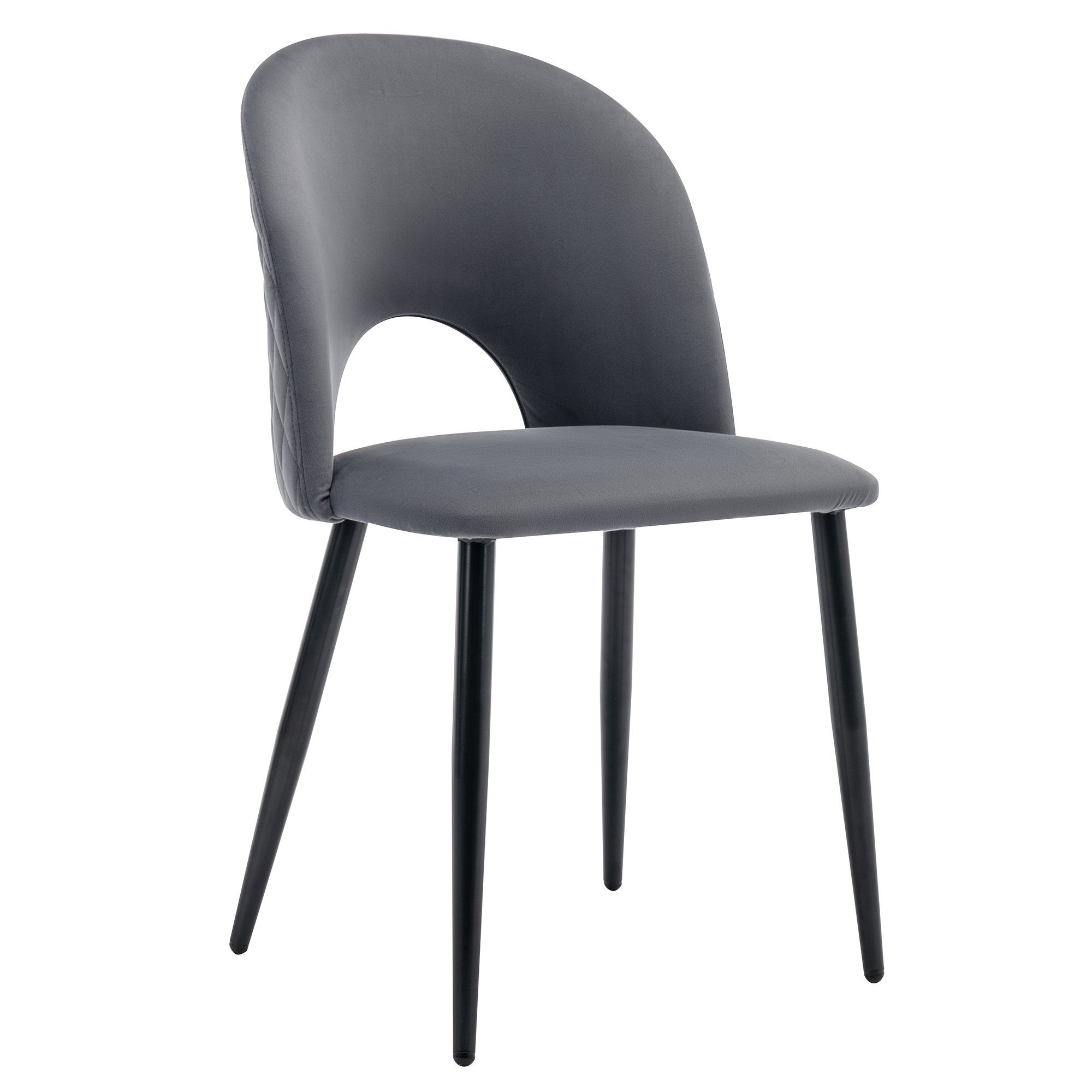 Celya Essgruppe Esstisch mit 4 Stühlen,Verstellbare Stuhlbeine, (Set, Tisch mit 4 Stuhlen), Samt Esszimmerstuhl Mit Diamantmuster,Golden Tischbeine
