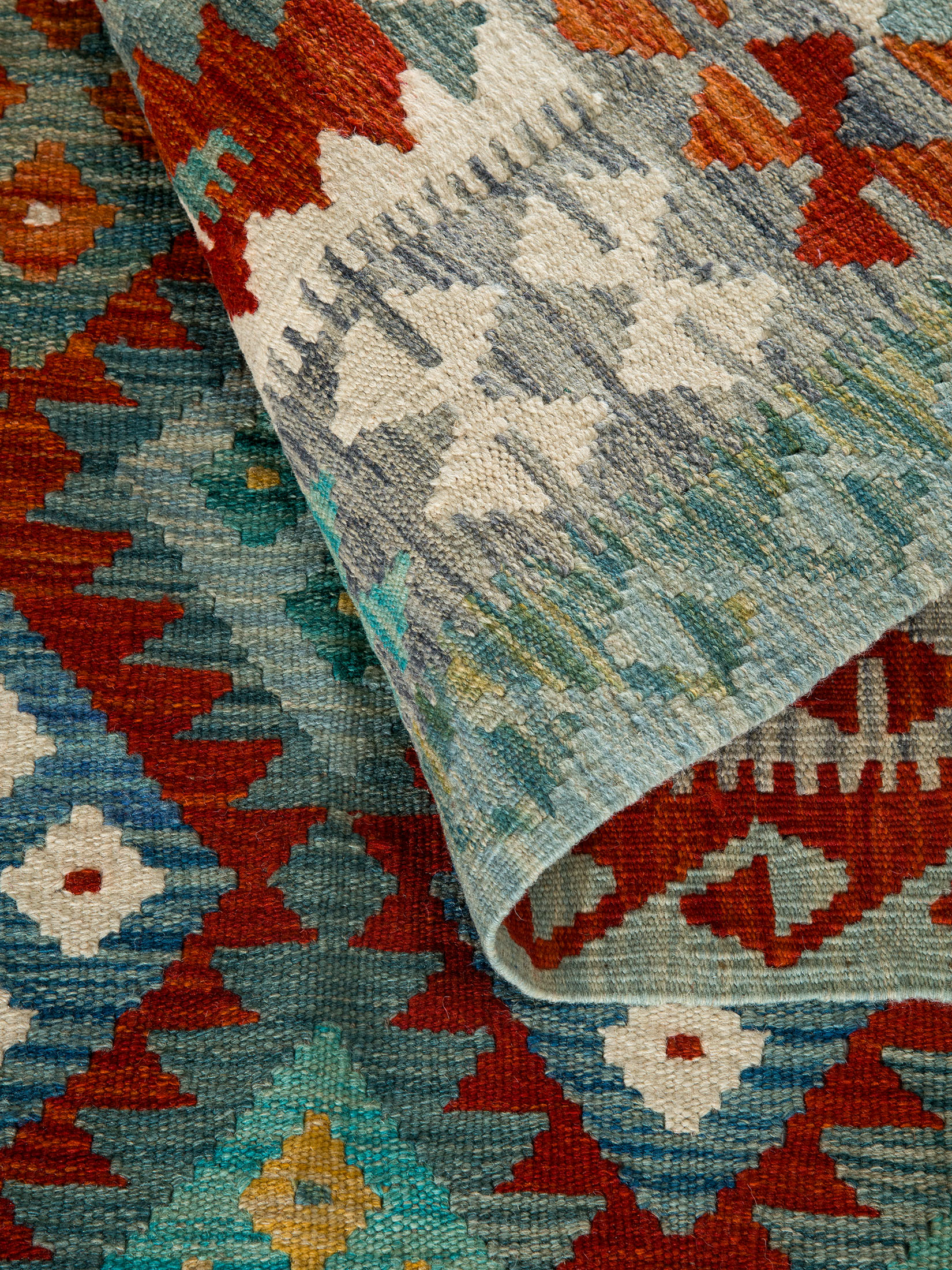 Afghan Kelim ca. 176 x 229 cm, Unikat / Einzelstück