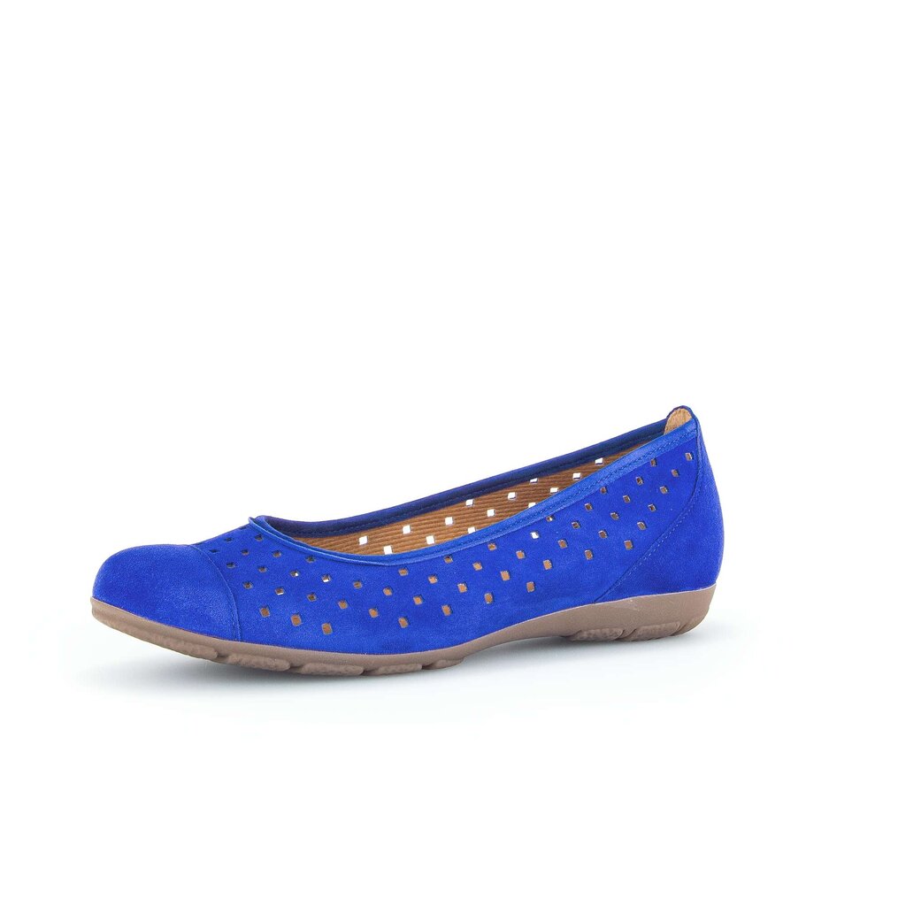 Gabor fashion Sportliche Ballerina blau