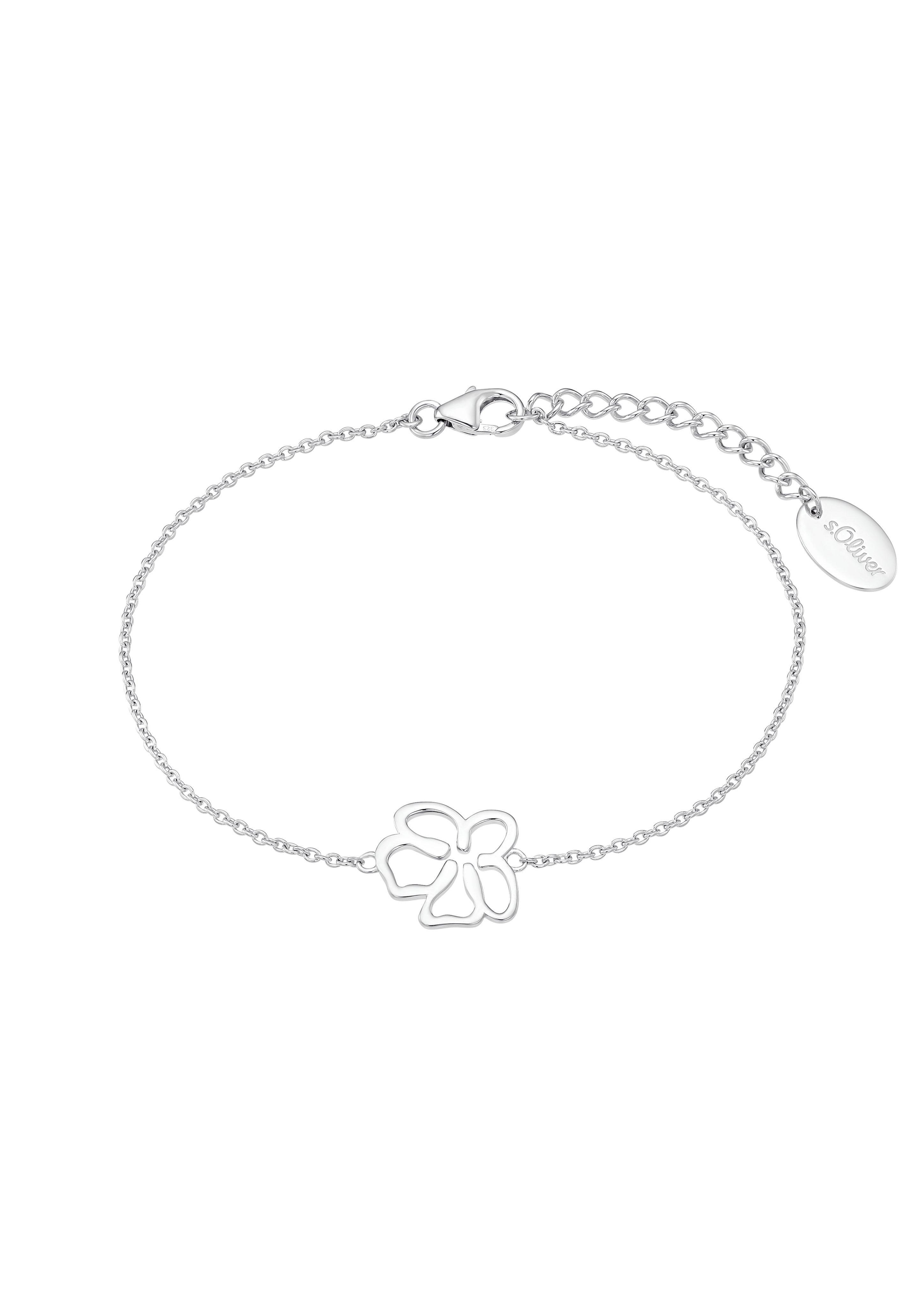Silber-Armkette Blume  6006393-92