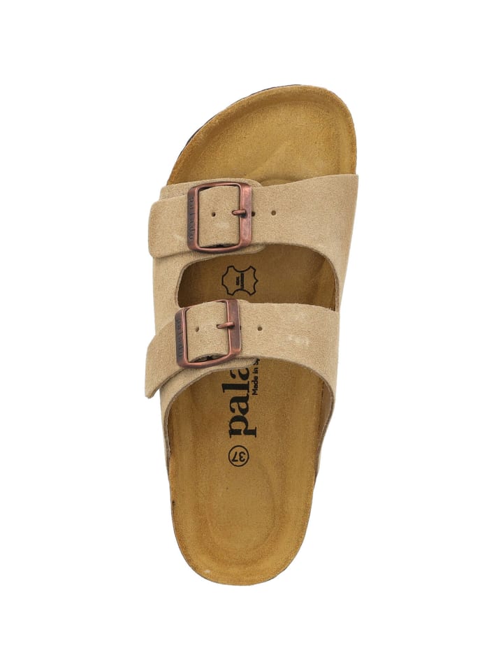 palado Pantoletten in Beige günstig kaufen