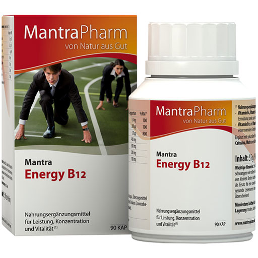 MANTRA Energy B12 Kapseln  90 St  Kapseln