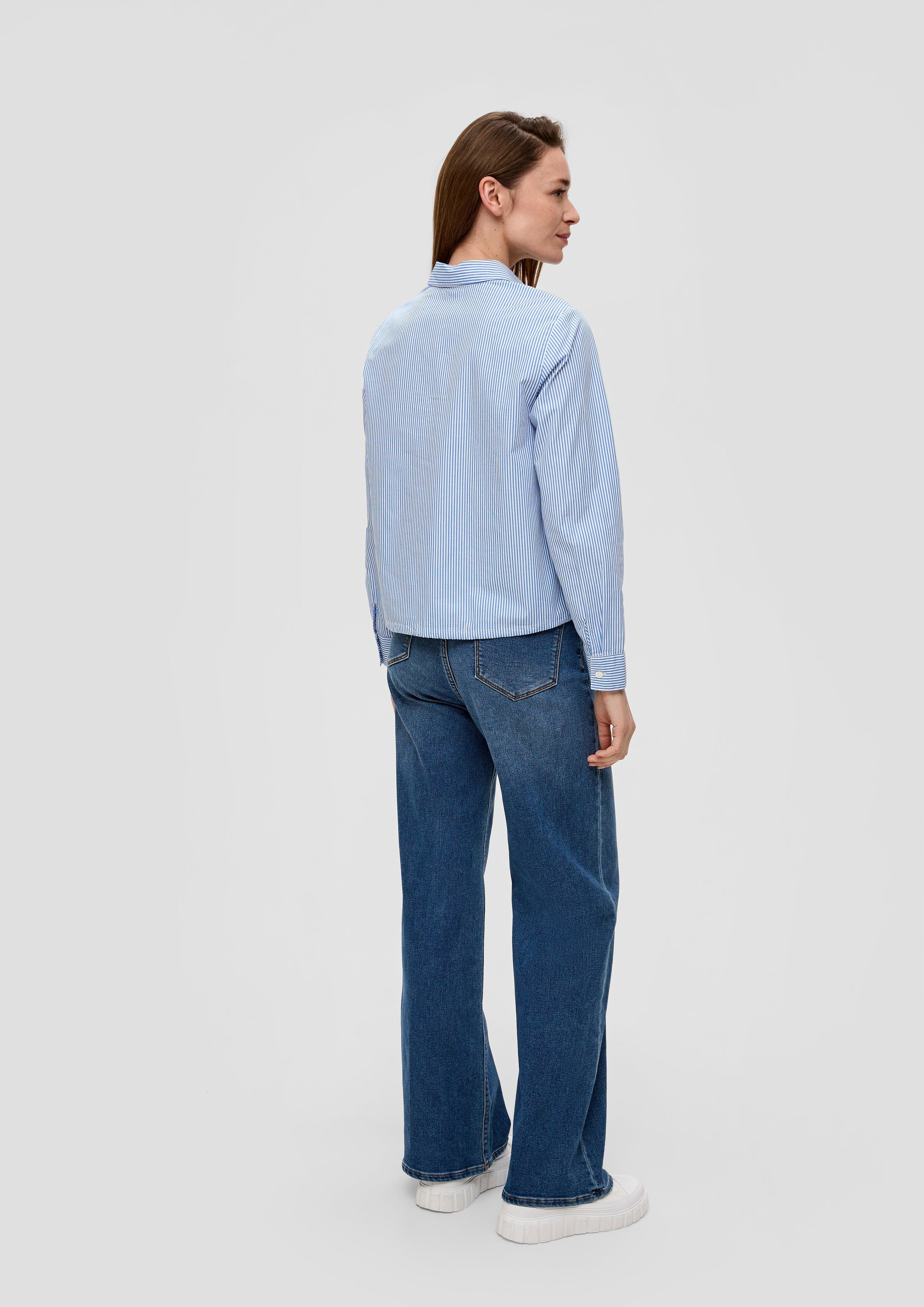 Baumwollbluse mit Streifenmuster  2142329-55G4