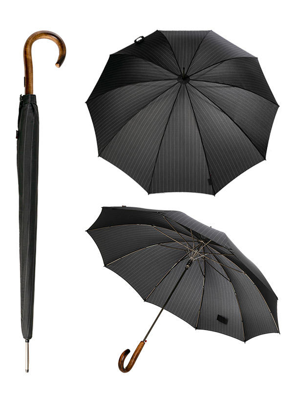 Knirps, Regenschirm, Automatik, schiefergrau
