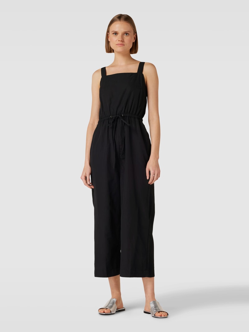 Jumpsuit mit Taillenbund Modell 'Jeanet' in schwarz