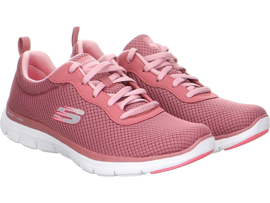 SKECHERS Freizeit Schnürer rot