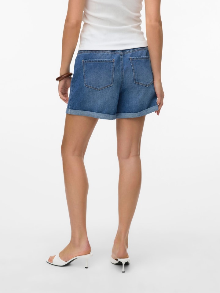 Vero Moda Jeans-Shorts in Medium Blue Denim günstig kaufen