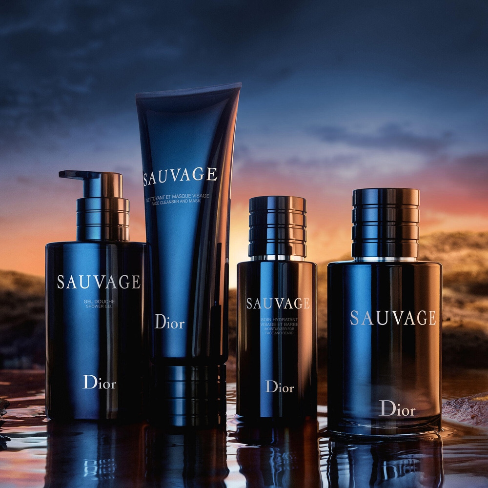 DIOR Sauvage Soin hydratant visage et barbe - Hydrate  la peau et adoucit la barbe