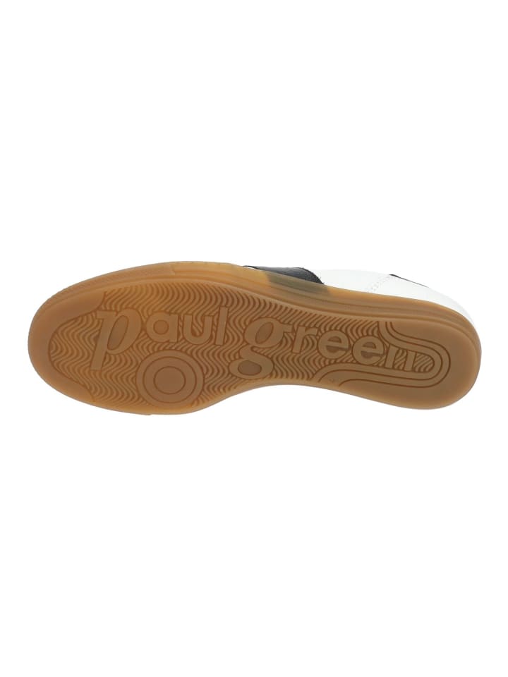 Paul Green Sneaker in Weiß/Schwarz günstig kaufen