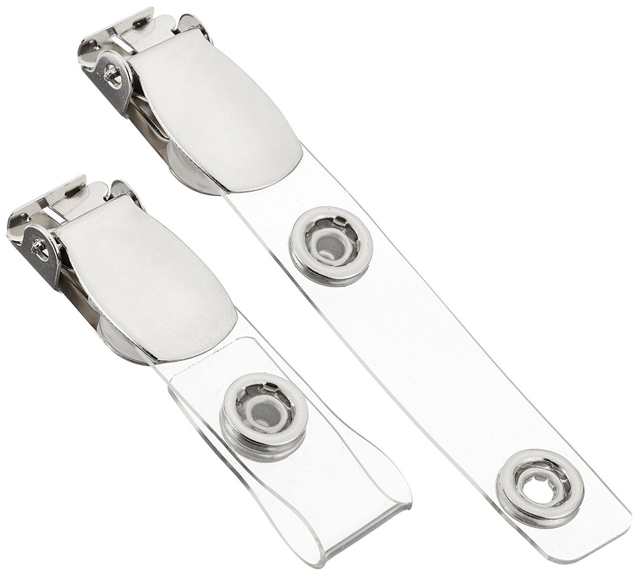 Peach Kunststoff-Clips, klar, PP512, 100 Stück