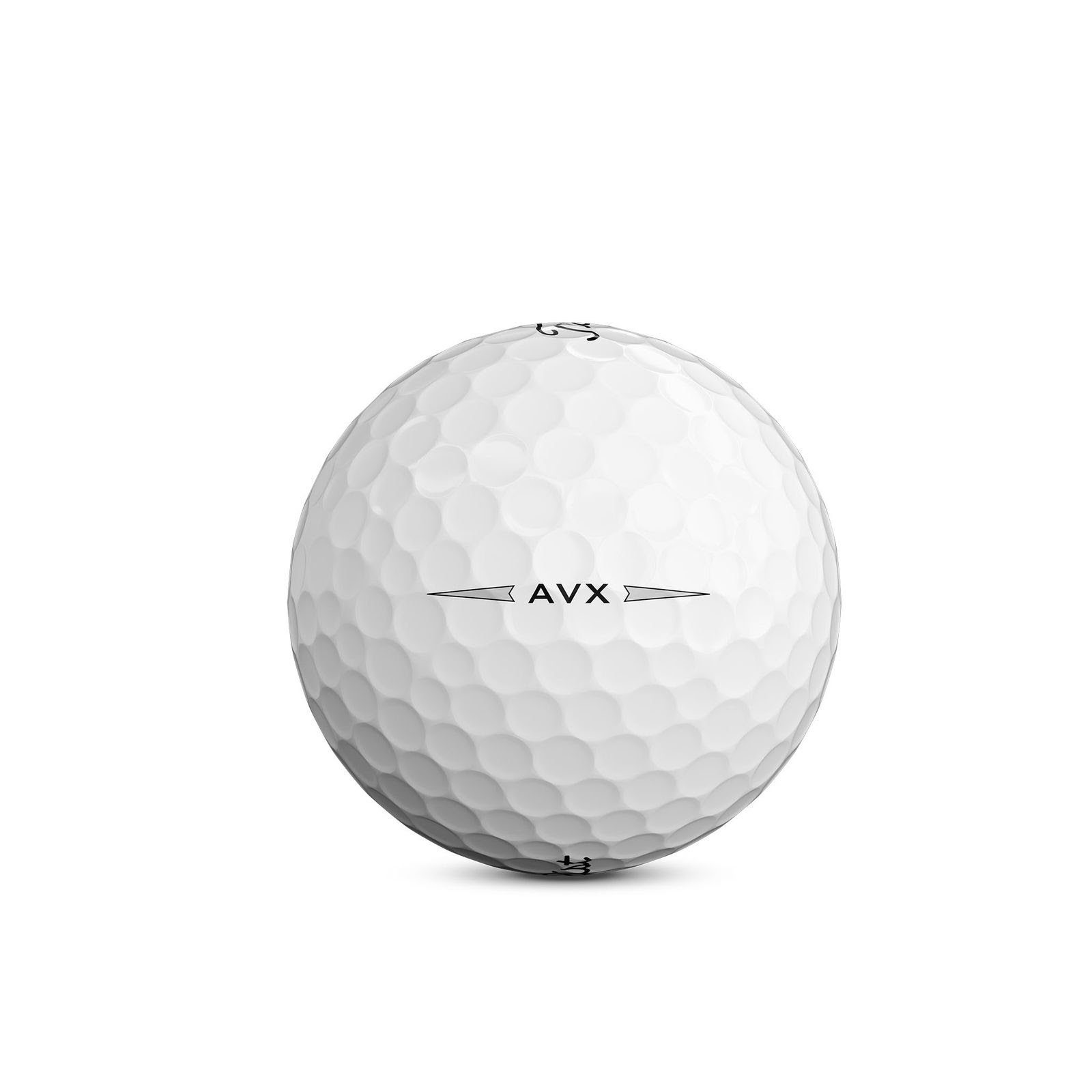 Titleist Golfball Titleist AVX Golfbälle 12 Stück, Neue Kernformulierung,High-Flex-Mantelschicht