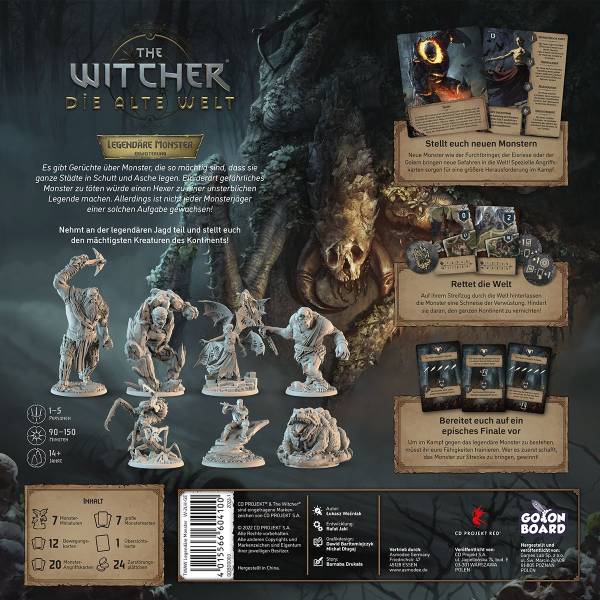 The Witcher: Die Alte Welt - Legendäre Monster (Erw.)