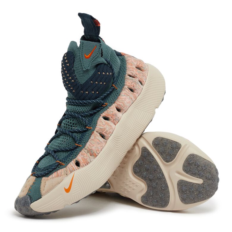 NIKE Ispa Sense Flyknit mineral slate/magma orange-rattan