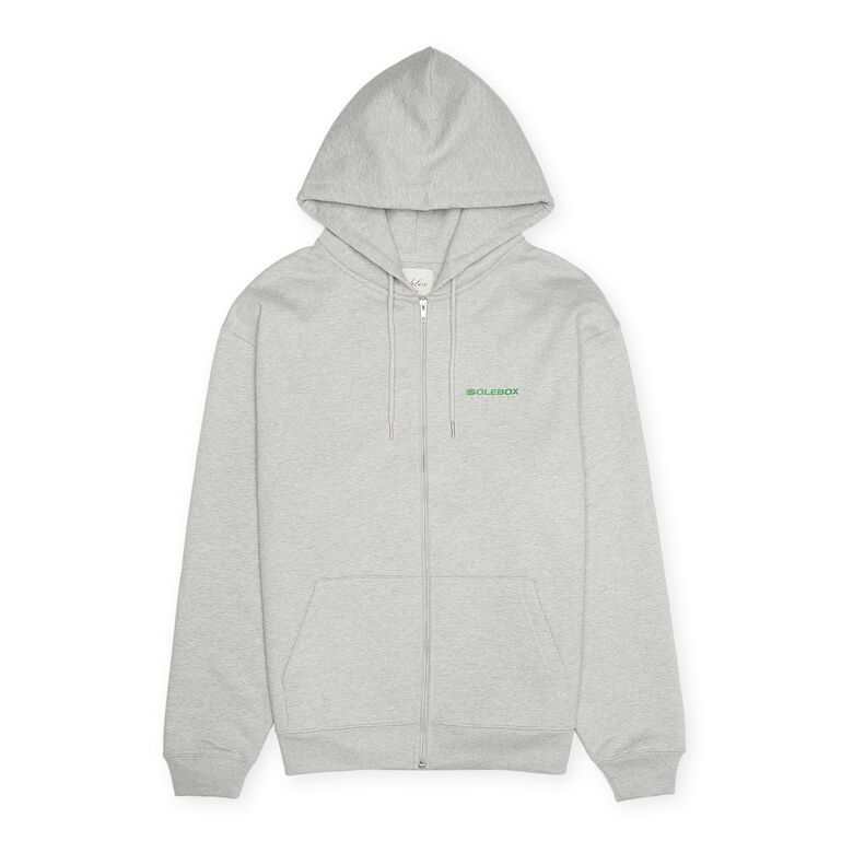 solebox S-Logo Zip Hoodie grey