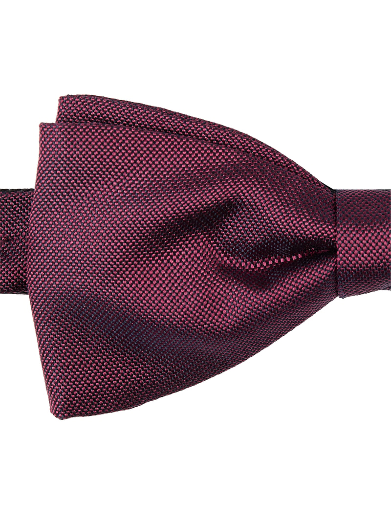 Fliege aus Seide in fuchsia