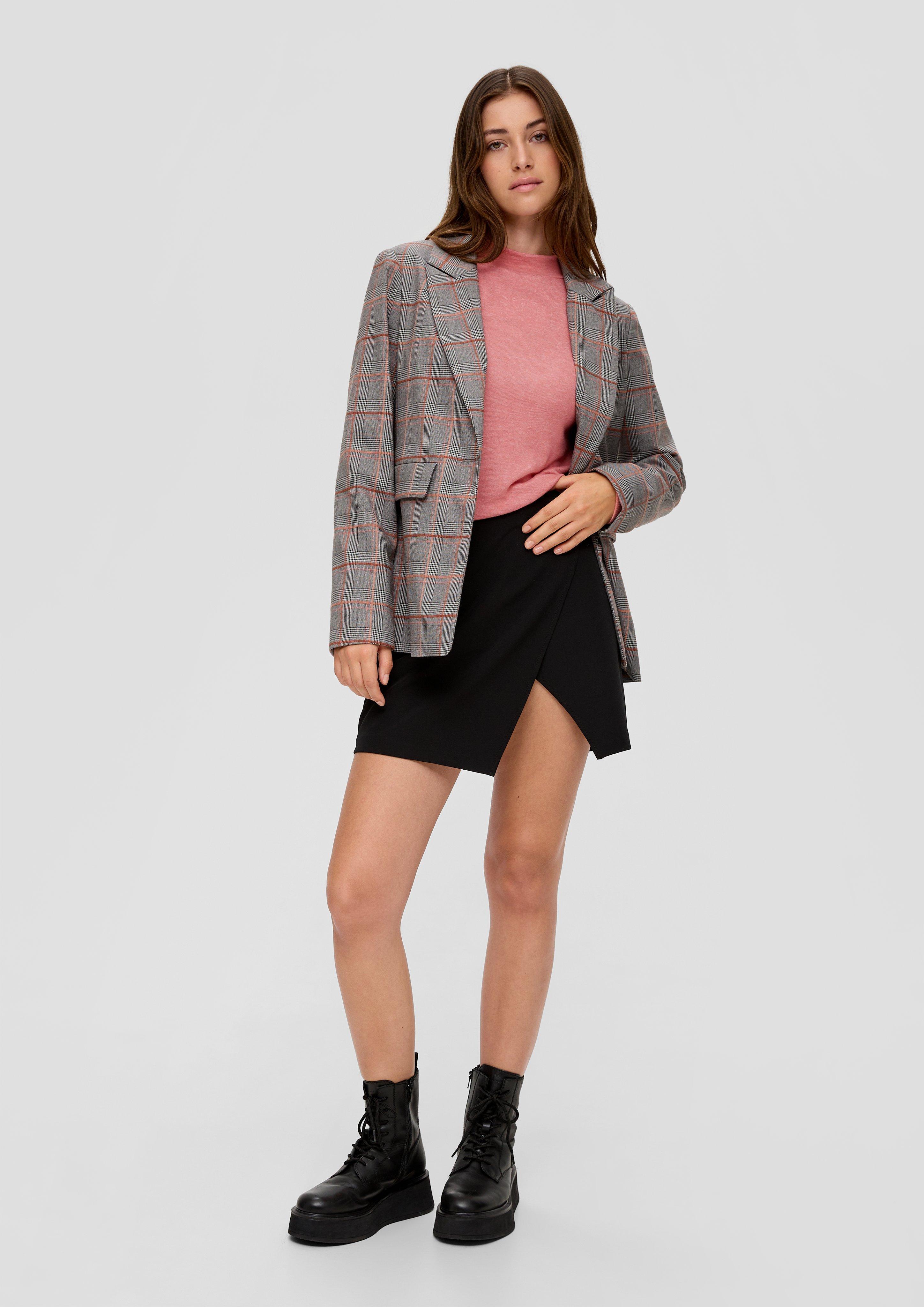 Aufgerautes Longsleeve aus Viskosestretch  2135412-20W0