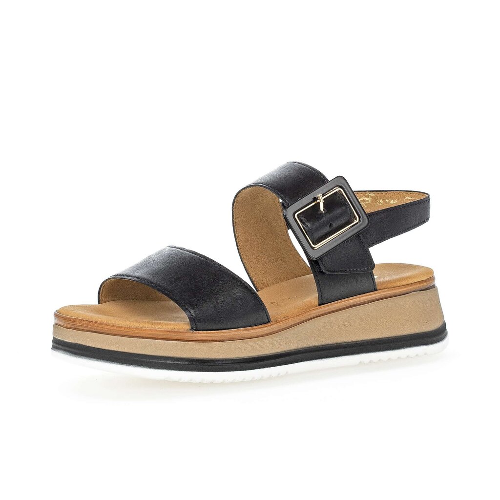 Gabor comfort Plateau Sandale schwarz