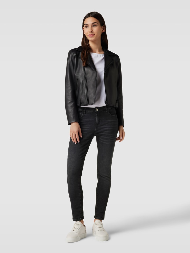 Jeans im 5-Pocket-Design Modell 'Evita' in anthrazit