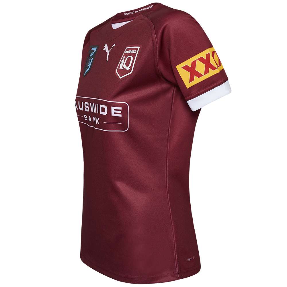 Queensland Maroons QLD PUMA Rugby Damen Trikot 764234-01