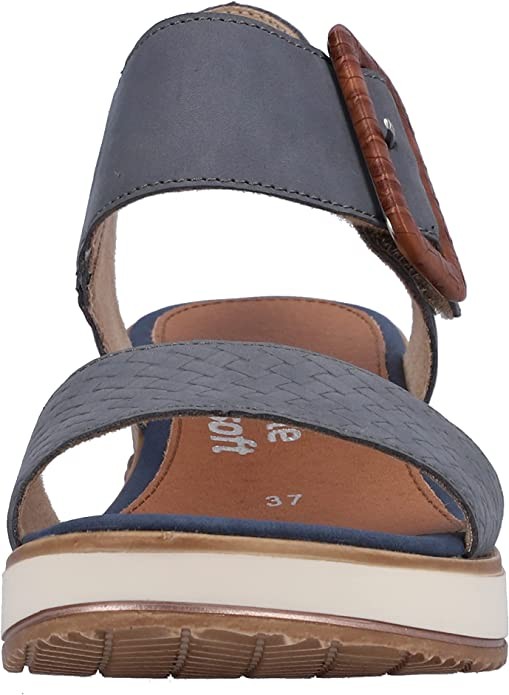 REMONTE Klassische Sandalen blau