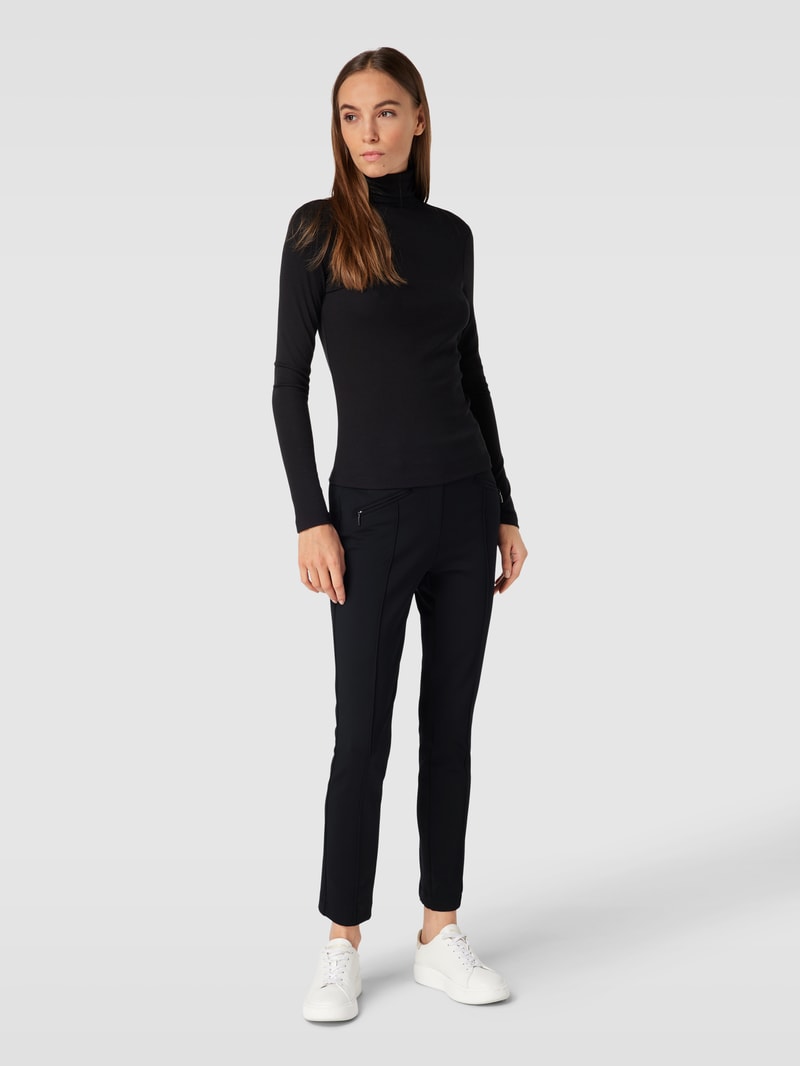 Super Slim Fit Hose Modell 'LILLYTH CHIC' in schwarz