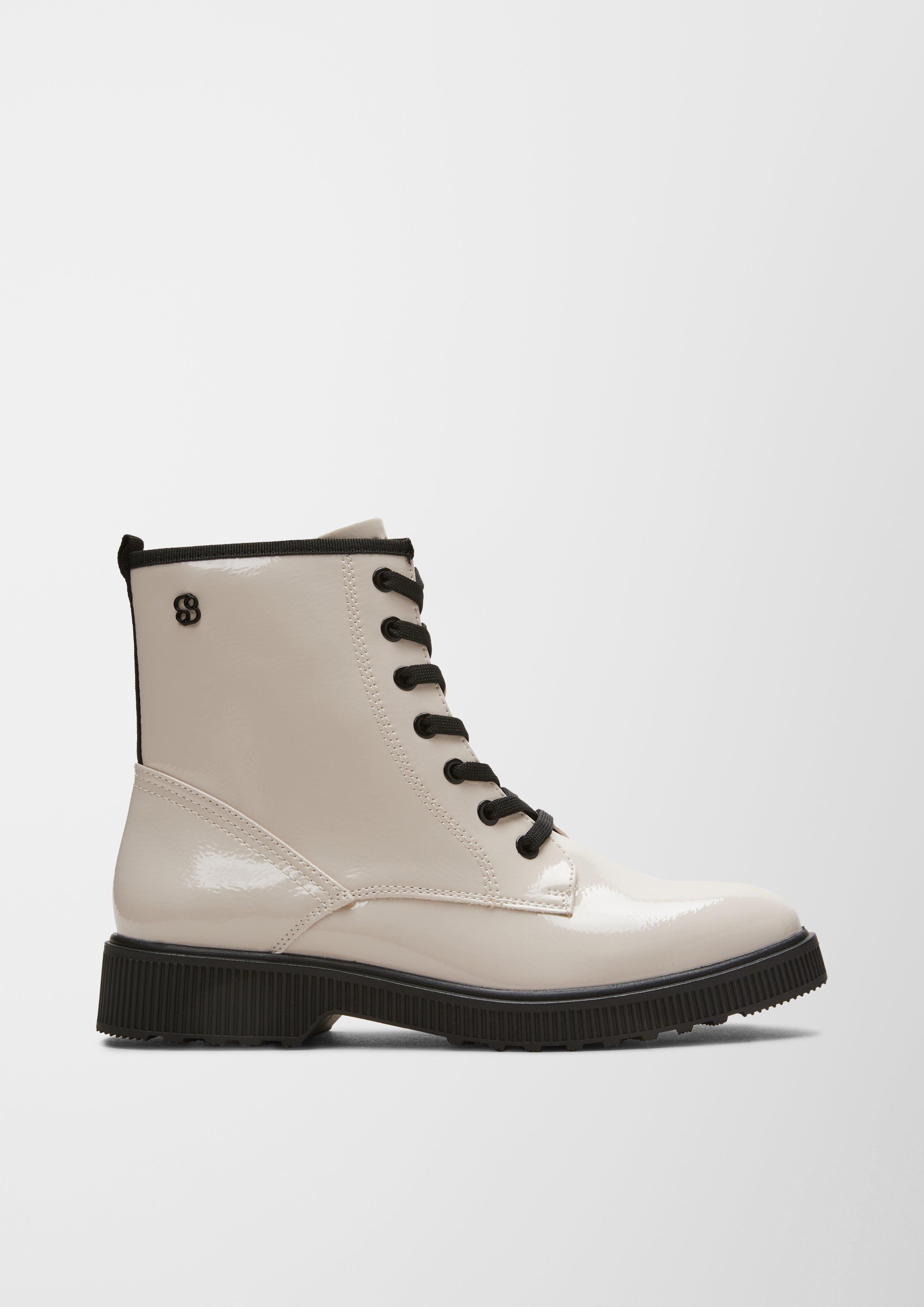 Boots in Lackleder-Optik  6006582-466
