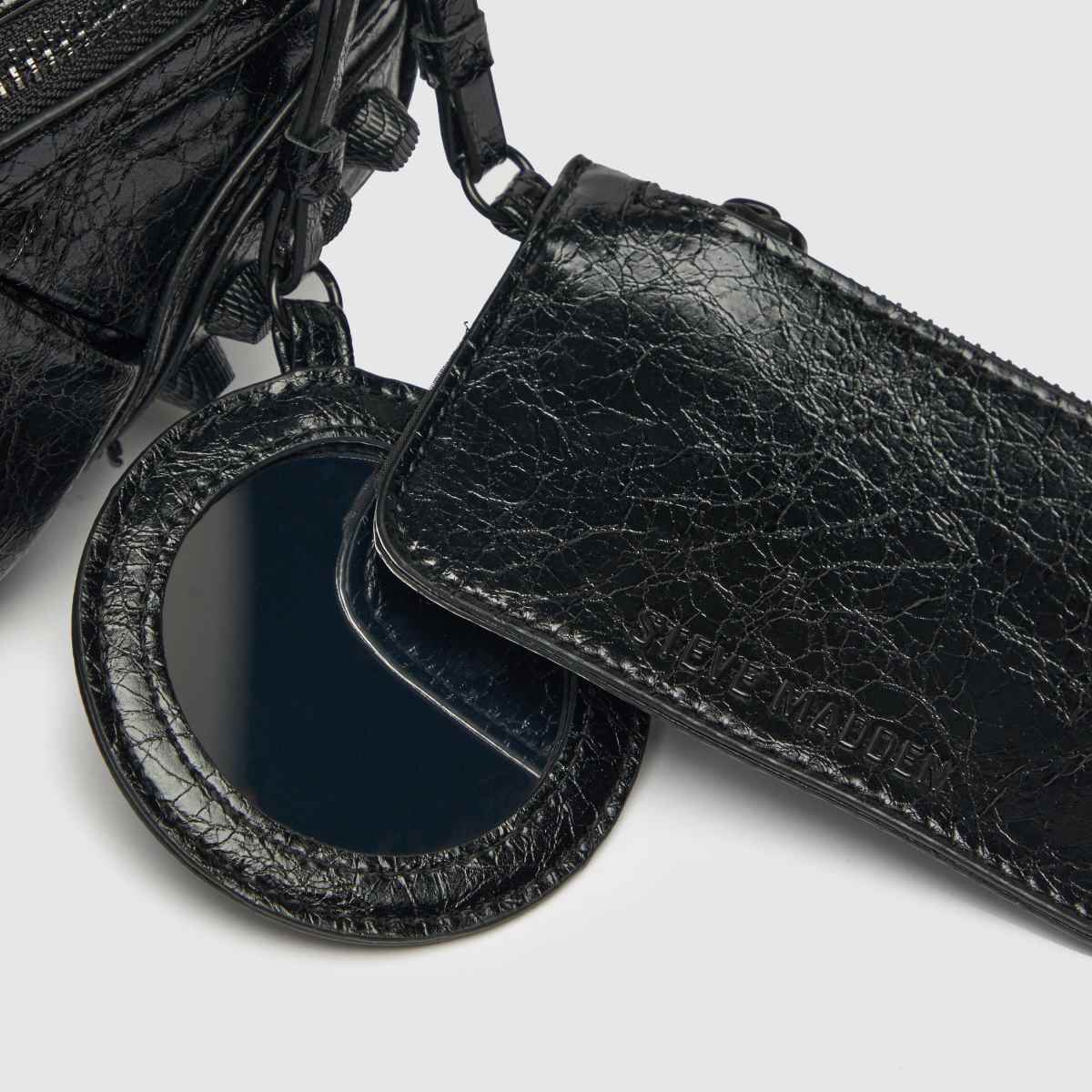 Steve Madden svart bglowing axelväska