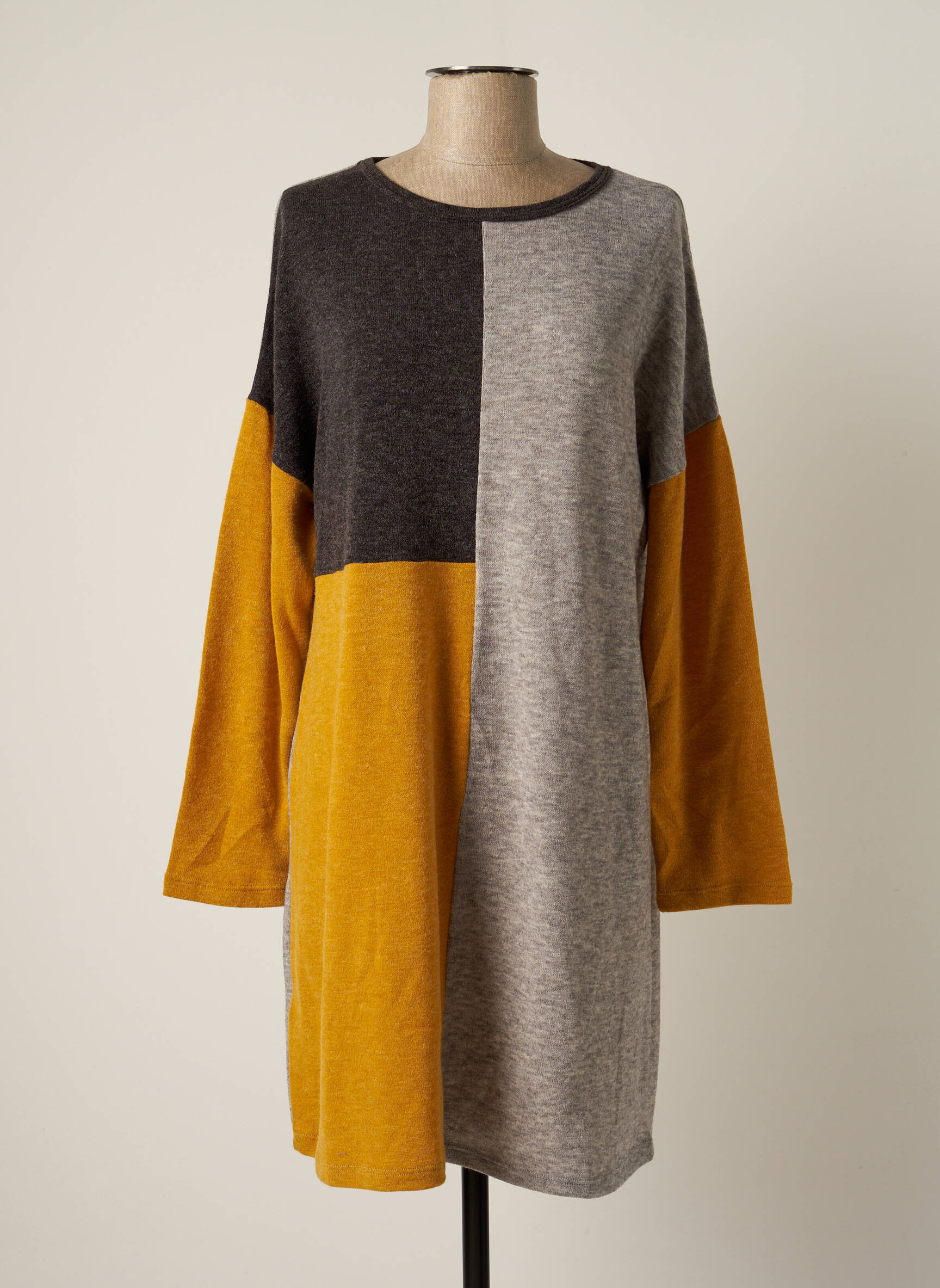 Vania Robes Pulls Femme couleur gris