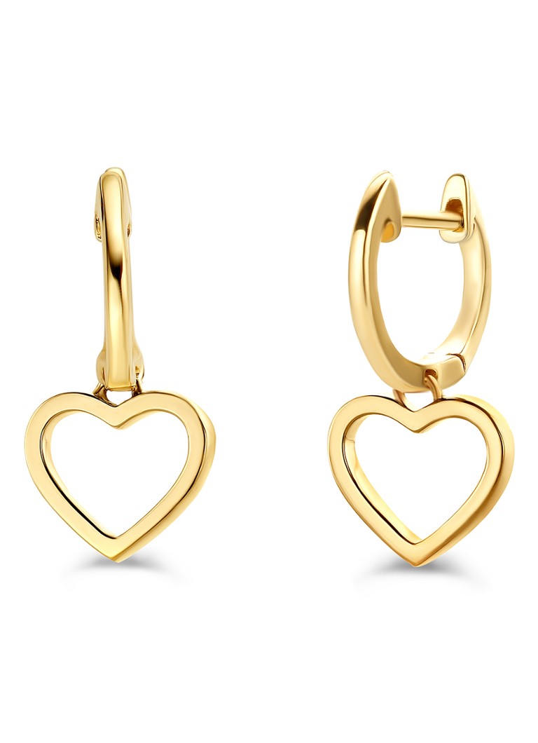 Diamond Point Yellow Gold Dreamer Earrings