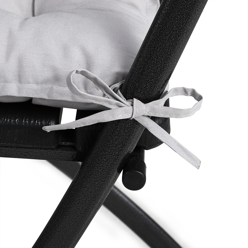 Detex Sitzkissen 4er-Set Cozy Grau