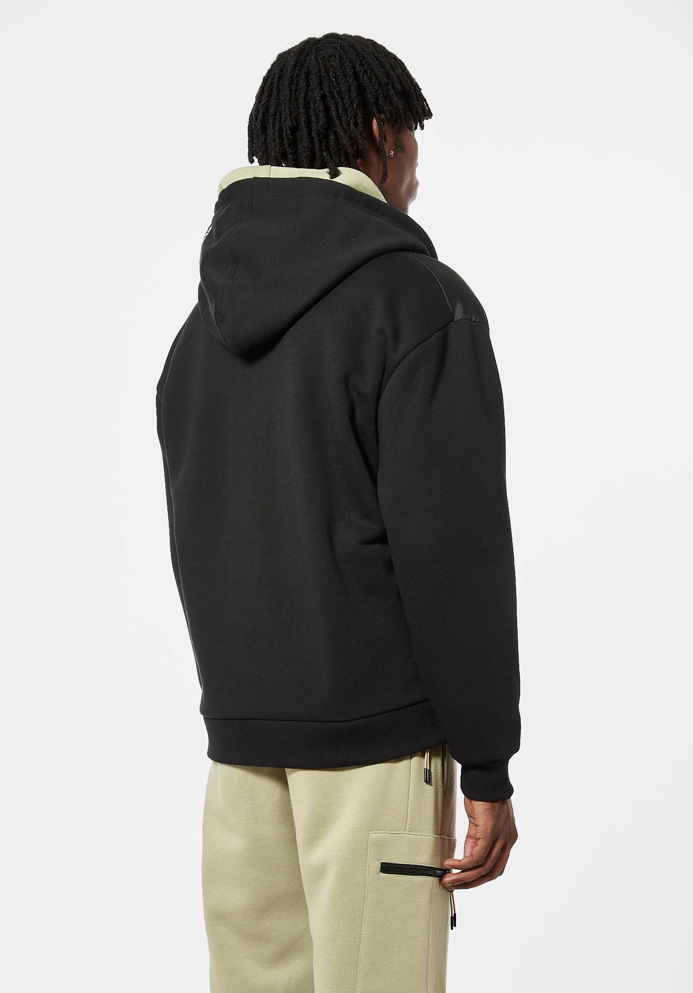 SIMBA  Sweat doudoune zippé noir Homme