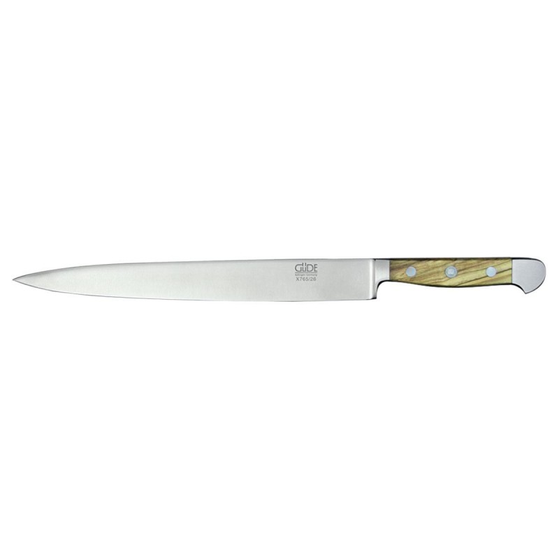 Güde Alpha Olive Schinkenmesser 26 cm.