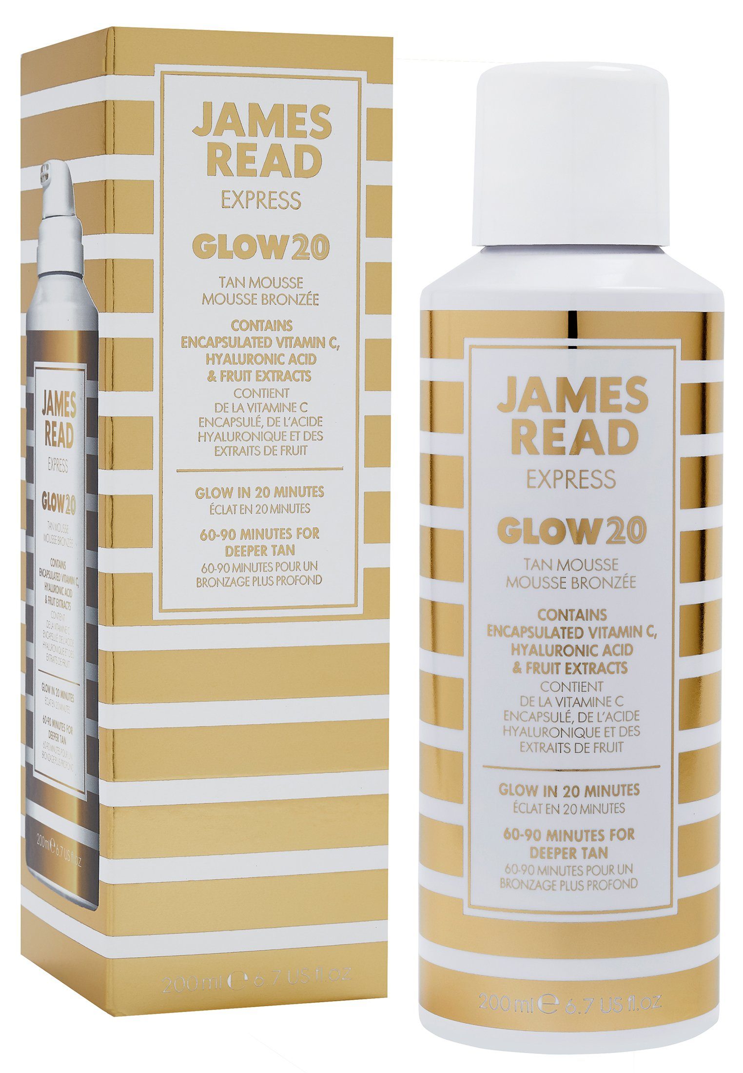 James Read Selbstbräunungskonzentrat James Read Selbstbräuner Glow 20 Body Mousse