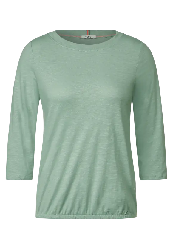 CECIL Shirt mit U-Bootausschnitt