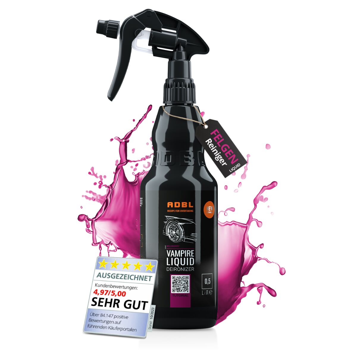 ADBL Vampire Liquid Flugrostentferner mit Canyon Trigger 500ml