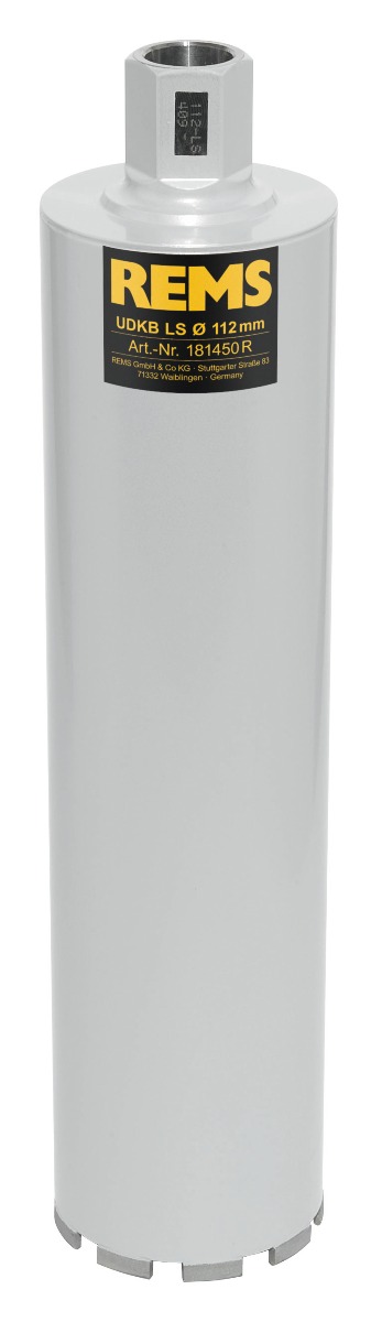 Rems 181450 R UDKB-LS 112x420xUNC 1 1/4 Gyémántmagfúró Lézerhegesztett Száraz/nedves