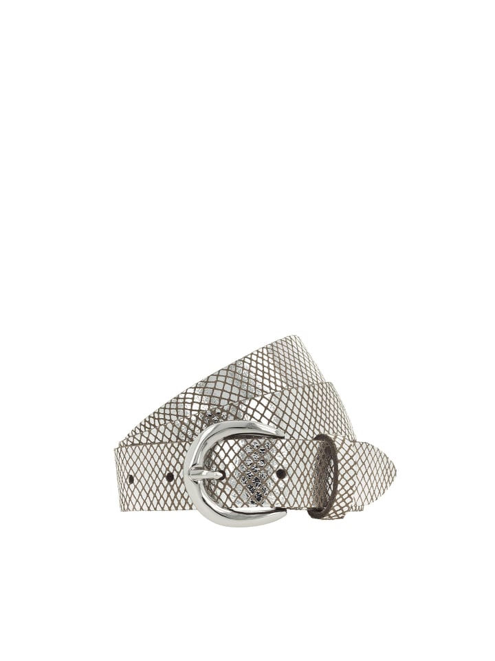Tamaris Gürtel Essential Classics in taupe silber metallic 6215 günstig kaufen